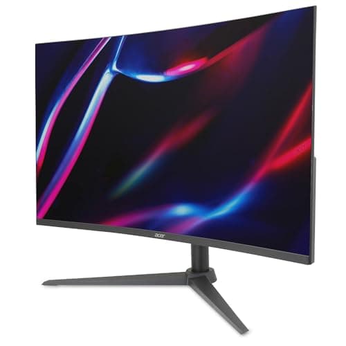 Acer XZ320QU S3bmiiphx 31.5" 2K QHD | 2560 x 1440 | Curved Gaming Monitor | 180Hz Refresh | 1ms Response Time | 100,000,000:1 Contrast Ratio — view 2