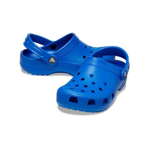 Crocs Unisex-Child Classic Clogs, Blue Bolt, 4 Big Kid — view 5
