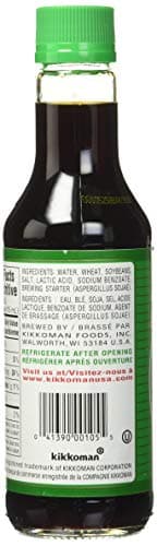 Kikkoman Less Sodium Soy Sauce - All Purpose Seasoning - Traditionally Brewed Less Sodium Soy Sauce with the Same Great Flavor - 296 mL — view 5