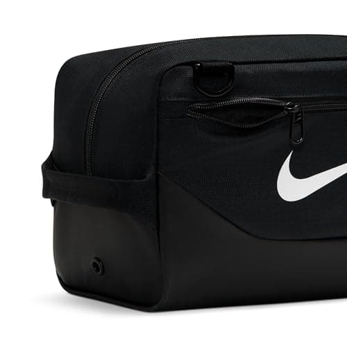 Nike Brasilia Shoe Bag, Black/Black/Black, MISC — view 4