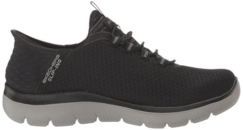 Skechers Men's Summits High Range Hands Free Slip-in Sneaker, Black/Charcoal, 10.5 — view 5