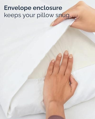 Twin XL 4 Piece Sheet Set - Cooling & Breathable Bed Sheets - Hotel Luxury Bed Sheets for Women, Men, Kids & Teens - Bedding with Deep Pockets & Easy Fit - Soft and Wrinkle Free - Twin XL White Sheets — view 6