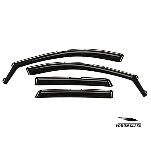 Voron Glass in-Channel Extra Durable Rain Guards for Ford Escape 2020-2026, Window Deflectors, Vent Window Visors, 4 Pieces - 200356 — view 6