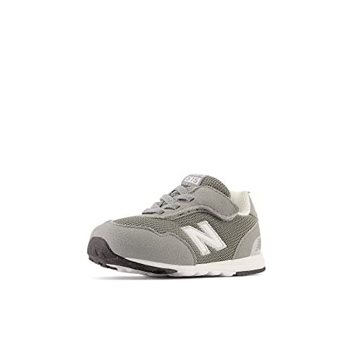 New Balance Kid's 515 V1 New-b Hook and Loop Sneaker, Slate Grey/White, 6 Toddler