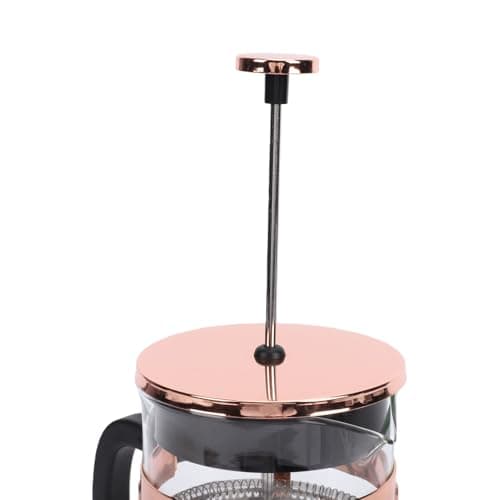 Asixxsix French Press Coffee Maker, 34 Ounce Borosilicate Glass Double Layer Filter Portable Coffee French Press, Cold Brew Maker with Easy Operation for Camping Travel Tea Brewing — view 8