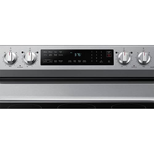 Samsung 6.3 Cu. Ft. Smart Freestanding Electric Range with No Pre-heat Air Fry & Convection, Stainless Steel, NE63A6511SS/AA — view 5