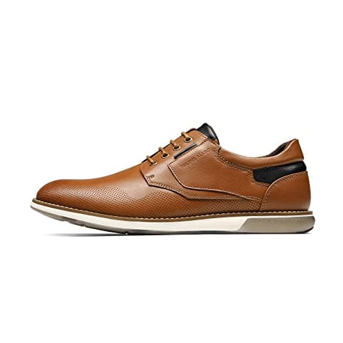 Bruno Marc Men's Casual Dress Shoes,Size 12,Brown,SBOX2336M — view 3