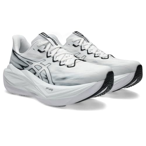 ASICS Unisex SUPERBLAST 3 Running Shoes, 9.5M / 11W, White/Black