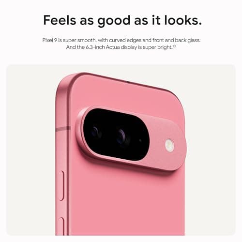 Google Pixel 9 - Unlocked Android Smartphone with Gemini, 24-Hour Battery, Advanced Camera, and 6.3" Actua Display - Obsidian - 128 GB — view 5