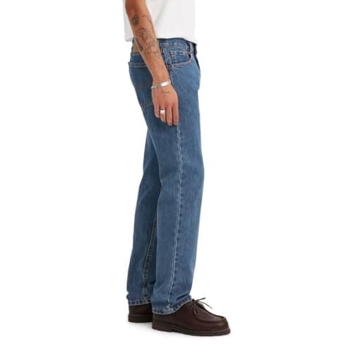 Levi's Men's 505 Regular Fit Jeans, Stonewash - Stretch, 36W x 32L — view 2