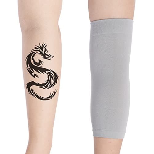 HOVEOX 3 Pairs Tattoo Cover Up Sleeves Tattoo Arm Sleeve Cover for Woman — view 4