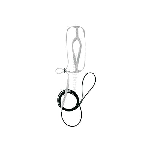 The AVIATOR Pet Bird Harness and Leash: Large Silver — view 2
