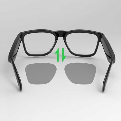 OhO sunshine Bluetooth Audio Sunglasses, Lightweight Open Ear Sport Glasses, 10H Playtime, UV400 ANSI Z87.1, Water Resistant with Voice Control — view 5