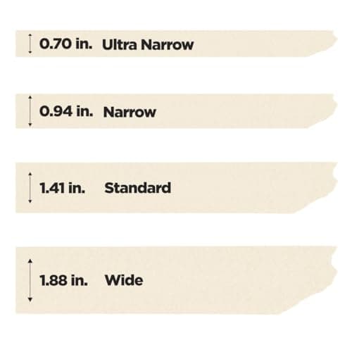 Scotch Contractor Grade Masking Tape, 0.94 inches by 60.1 yards (360 yards total), 2020, 6 Rolls — view 6