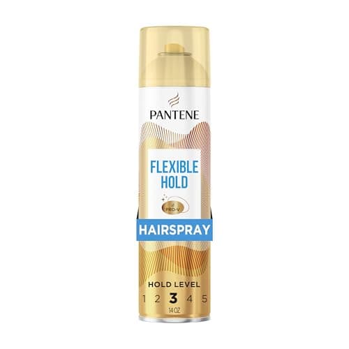Pantene Alcohol-Free Hairspray Level 3, Flexible Hold, 14 oz