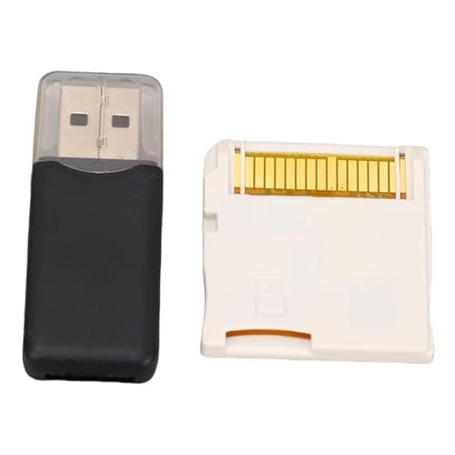 Yosoo Health Gear Flash Card for 2DS 3DS, Game Flash Memory Card with Reader, Compatible with DSi XL 3DS XL New 2DS, ASIC Chip (White)