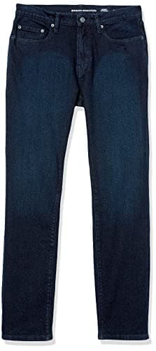Amazon Essentials Men's Athletic-Fit Stretch Jean, Blue Overdyed 40W x 30L — view 6