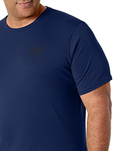Under Armour Men's Sportstyle Colorblock T-Shirt, Navy, X-Large — view 4