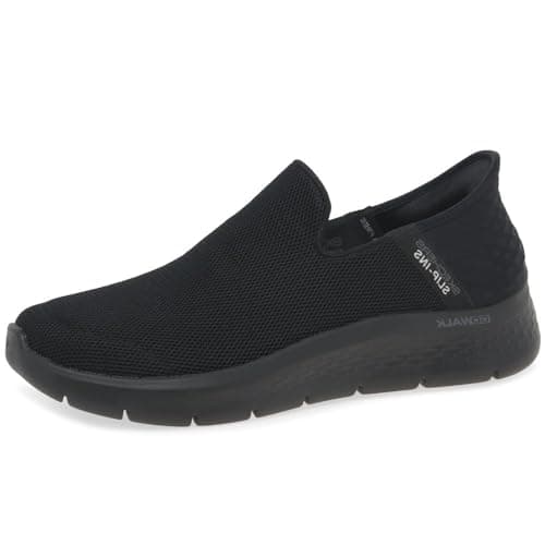 Skechers Men's Go Walk Flex No Hands Hands Free Slip-Ins Sneaker, Black, 11 X-Wide