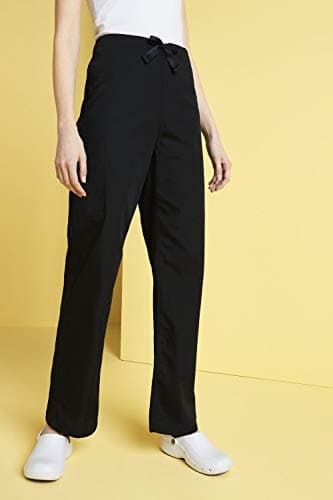 Cherokee Cargo Pant for Men and Women with 3 Pockets Adjustable Webbed Drawstring 4100T, M Tall, Black — view 2