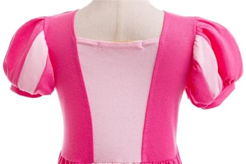 Dressy Daisy Girls Princess Dress for Outfit Play Wear, Hot Pink, Size 12 — view 4