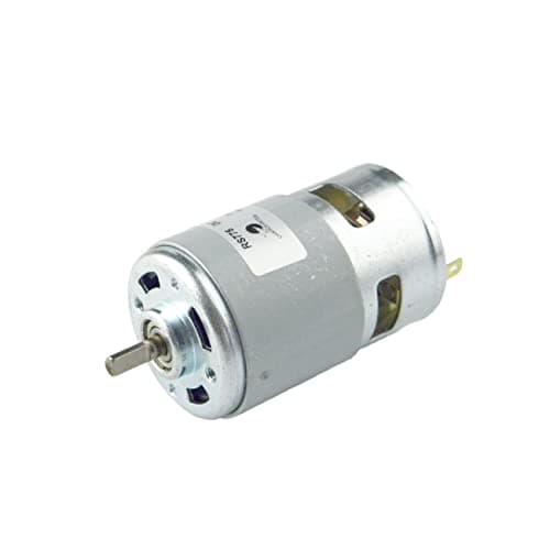 CHANCS Electric DC Motor 775 DC 12V/24V D-Shaft 4500RPM 9000RPM High Power High Torque for DIY Parts — view 3