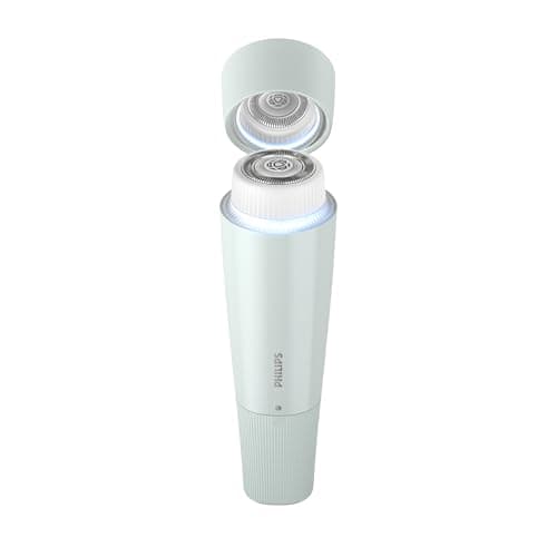 Philips Beauty Cordless 5000 Facial Hair Remover for Women, Electric Facial Hair Removal Shaver for Upper Lip, Chin, Cheeks & Jawline, Gentle Hair Removal at Home & On‑the‑Go, BRR474/00 — view 6