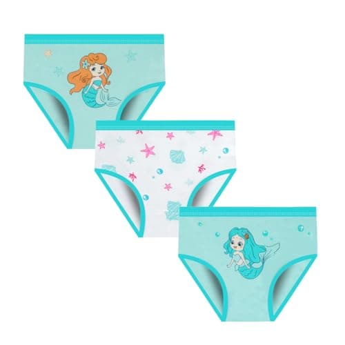 JackLoveBriefs Girls Soft Cotton Underwear with 12 Packs Panties Assorted Briefs（2-3T）