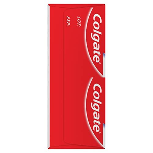 Colgate Baking Soda & Peroxide Toothpaste - Whitens Teeth, Fights Cavities & Removes Stains, Brisk Mint, 6 Ounce (Pack of 2) — view 3