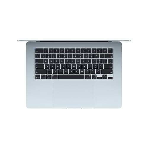Apple 2026 MacBook Air 15-inch Laptop with M5 chip: Built for AI, 15.3-inch Liquid Retina Display, 16GB Unified Memory, 1TB SSD, 12MP Center Stage Camera, Touch ID, Wi-Fi 7; Sky Blue