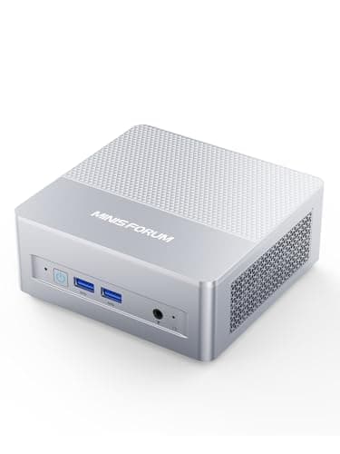 MINISFORUM X1 Lite-255 Mini PC AMD Ryzen 7 255 (8C/16T, Up to 4.9GHz), 64GB DDR5 1TB SSD, USB4/HDMI/DP 8K@60Hz Video Output, 2.5G LAN, OCuLink, Wi-Fi6E, BT5.2, Radeon 780M, Mini Computers Office Home