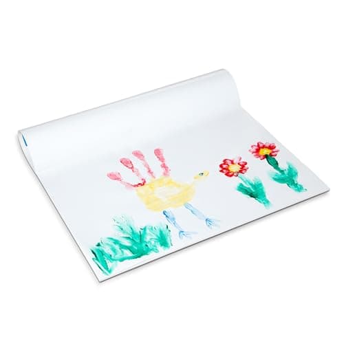 Melissa & Doug Finger Paint Paper Pad (2-Pack, 50-Sheets Each) - 12x18 Inch Art Paper for Kids Activities, Arts and Crafts, and Homeschool Essentials - FSC Certified — view 4