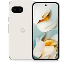 Google Pixel 9a with Gemini - Unlocked Android Smartphone with Incredible Camera and AI Photo Editing, All-Day Battery, and Powerful Security - Porcelain - 128 GB