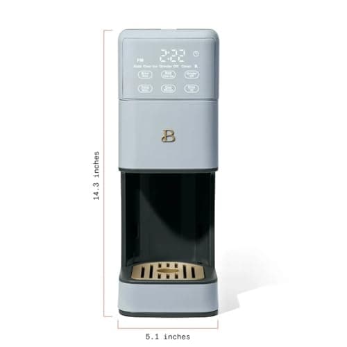 Programmable Single Serve Coffee Maker with Integrated Burr Grinder, Touch Controls, Fresh Custom Brew, Compact Design, Easy to Use — view 6