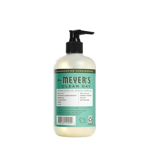 Mrs. MEYER'S Clean Day Liquid Hand Soap 4 Pack Variety, Lemon Verbena, Lavender, Basil, Compassion Flower, 12.5 OZ Each, 1 CT — view 2