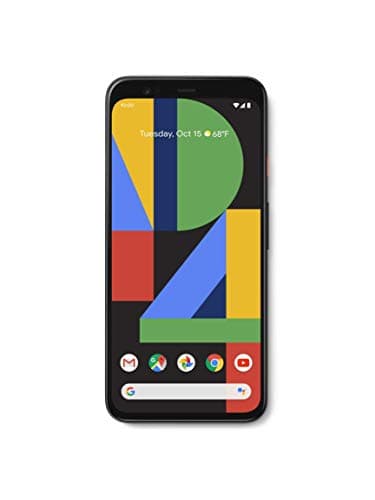 Google Pixel 4 XL, 128GB, Black - Unlocked (Renewed)