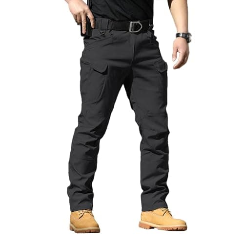Tactical Pants Men,Cargo Pants for Men Work Tactical Pantalon Homme Hiking De Travail Hunting Essentials Military Construction Clothes,L