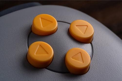 8BitDo 64 2.4G Wireless Controller for Original N64 Console, Analogue 3D, and Windows (Grey) — view 8