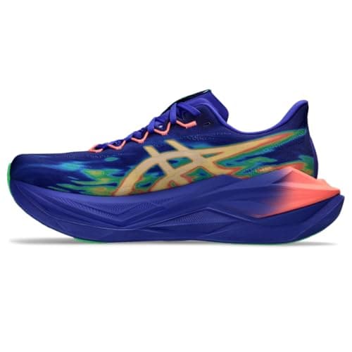 ASICS Unisex SUPERBLAST 3 Running Shoes, 10M / 11.5W, Cobalt Burst/Light Orange — view 3