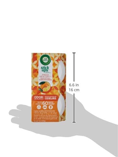 Airwick Stick Ups Air Freshener, Sparkling Citrus,Small Space Odor Eliminator, 2 Count — view 2