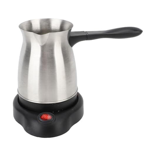 Irfora Stainless Steel Electric Turkish Coffee Maker 600ml Large Capacity for Office and Home — view 3