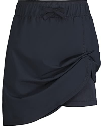 Nautica Girls School Uniform Performance Scooter, Navy/Wrap, 12 — view 3