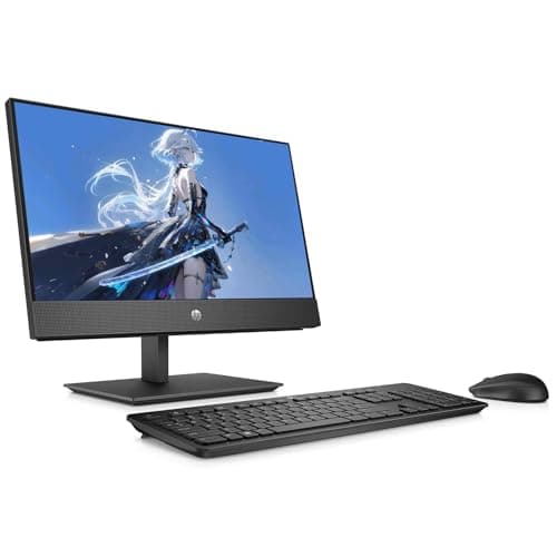 HP ProOne 600 G4 All-in-One Desktop Computer PC with 21.5-inch FHD Monitor, Intel Core i5-8500T up to 3.5GHz, 8GB RAM, 256GB SSD, WiFi, Windows 11 Pro (Renewed) — view 3