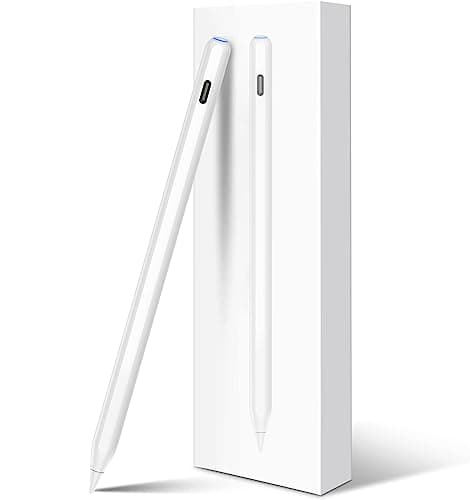 HATOKU Pencil 2nd Generation for Apple iPad, iPad Pencil with Magnetic Wireless and USB-C Fast Charging, Palm Rejection, Tilt Sensitivity, Stylus Pen for iPad 6-11, Air M3/M2/5/4, Mini 6/5, Pro M5/M4