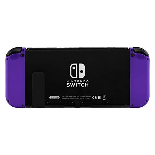 eXtremeRate Soft Touch Grip Purple Joycon Handheld Controller Housing with Full Set Buttons, DIY Replacement Shell Case for Nintendo Switch & Switch OLED Model Joy-Con – Console Shell NOT Included — view 7
