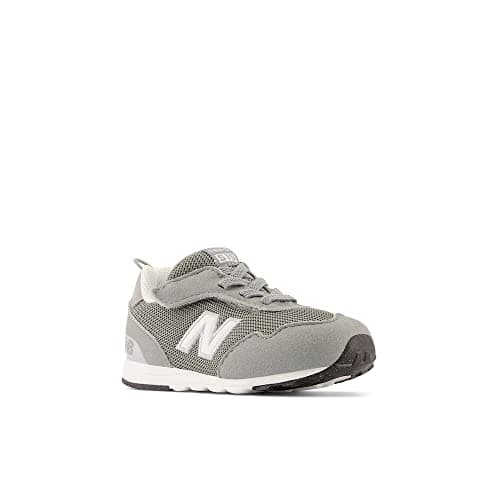 New Balance Kid's 515 V1 New-b Hook and Loop Sneaker, Slate Grey/White, 8 Wide Toddler — view 3