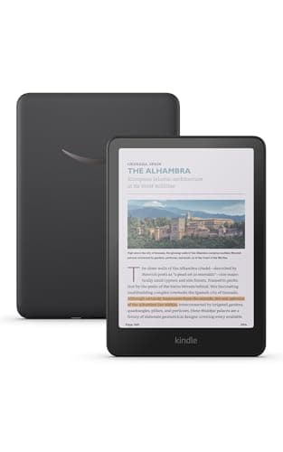 Amazon Kindle Colorsoft 16 GB (newest model) – With color display and adjustable warm light – No Ads – Black + 3 Months of Kindle Unlimited (with auto-renewal)
