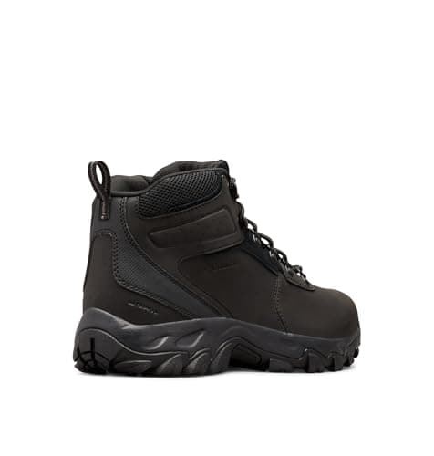 Columbia Mens Newton Ridge Plus II Waterproof Hiking Boot, Black/Black, 12 Wide — view 2