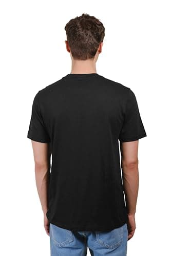 Ultra Game NBA Official Men’s Super Soft Supreme T-Shirt - Unisex, Orlando Magic, Black, Large