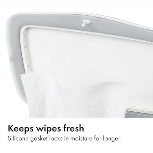 OXO Tot Perfect Pull Wipes Dispenser, Gray — view 3